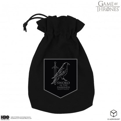 Q Workshop - Game of Thrones: Night's Watch Dice Pouch