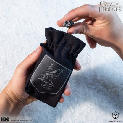 Q Workshop - Game of Thrones: Night's Watch Dice Pouch