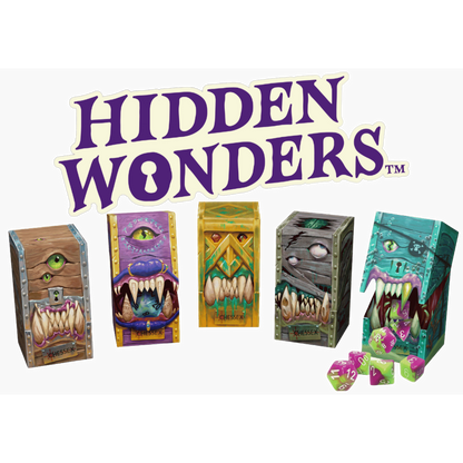 Chessex - Hidden Wonders™ Assorted 7-Die Polyhedral Set