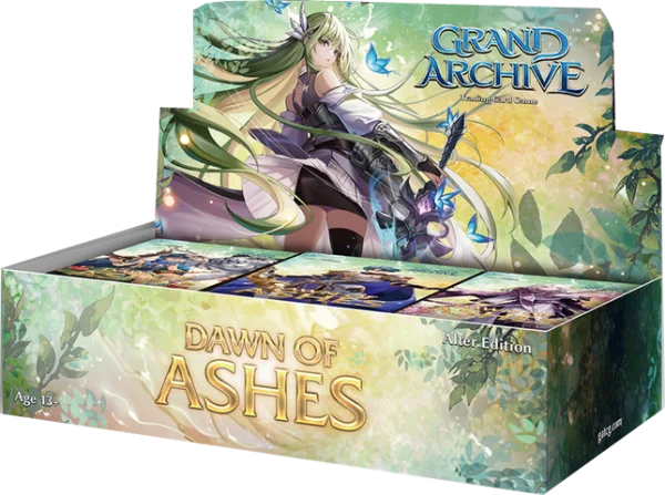 Grand Archive TCG: Dawn of Ashes - Alter Edition Booster Display (24 Booster Packs) - EN
