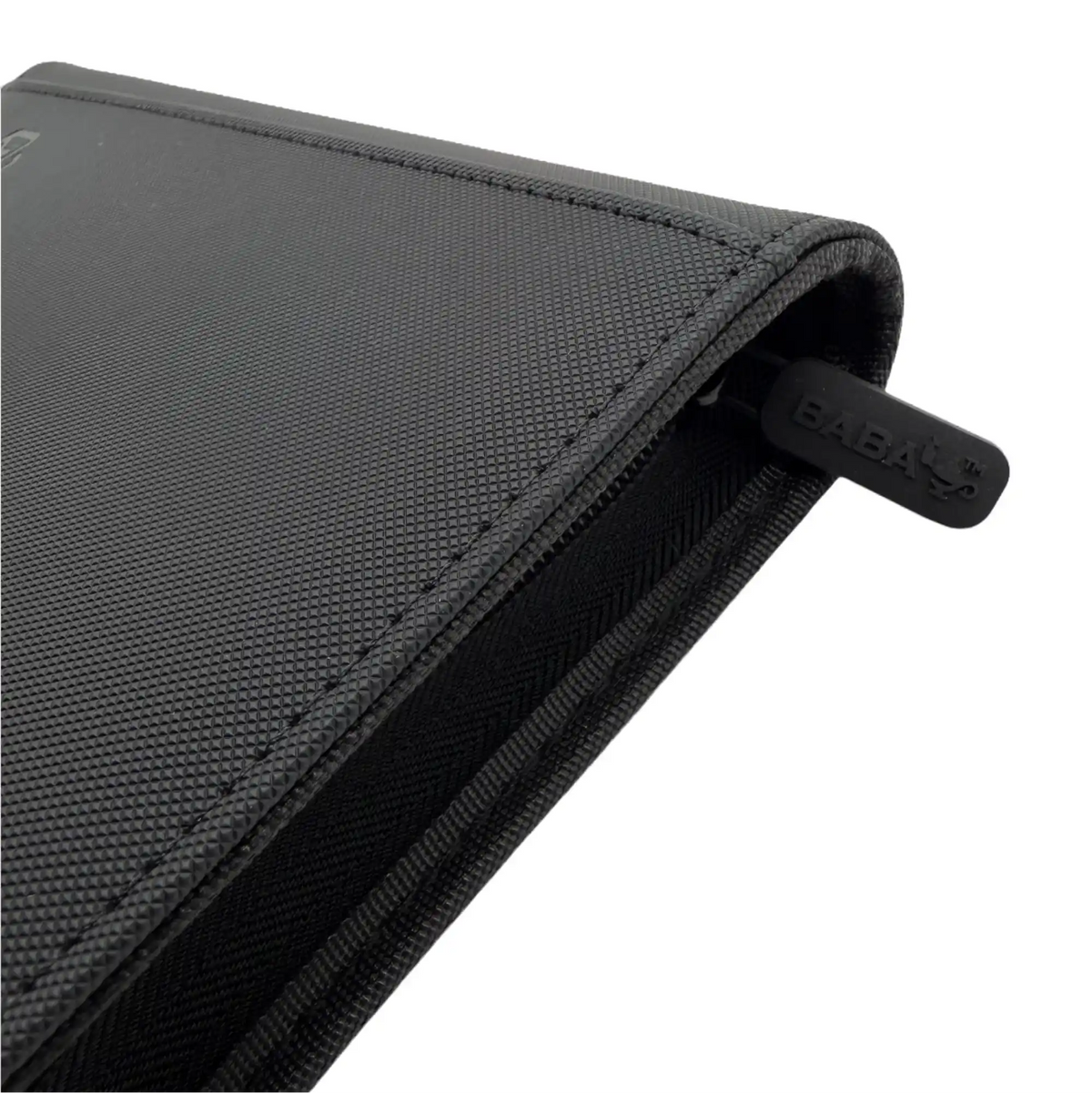 Baba Sleeves - 4-Pocket Toploader Binder Klein Schwarz für 112 Karten