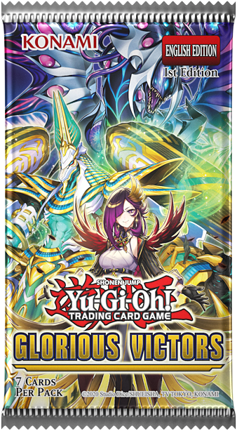 YGO - Glorious Victors Booster Display (24 Boosters) - DE