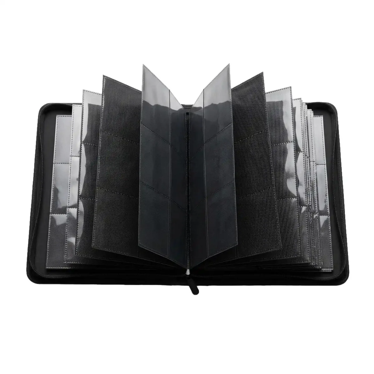 Baba Sleeves - 9-Pocket Zip-Binder Groß Schwarz für 360 Karten