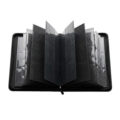 Baba Sleeves - 9-Pocket Zip-Binder Groß Schwarz für 360 Karten