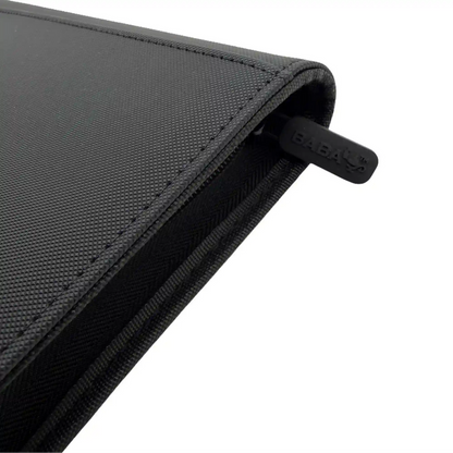 Baba Sleeves - 9-Pocket Toploader Binder Groß Schwarz für 252 Karten