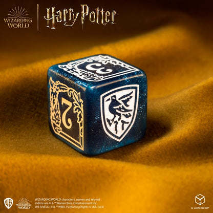 Q Workshop - Harry Potter: Ravenclaw 7pc RPG Modern Dice Set - Blue