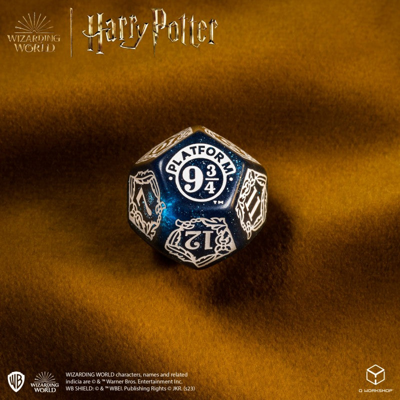 Q Workshop - Harry Potter: Ravenclaw 7pc RPG Modern Dice Set - Blue