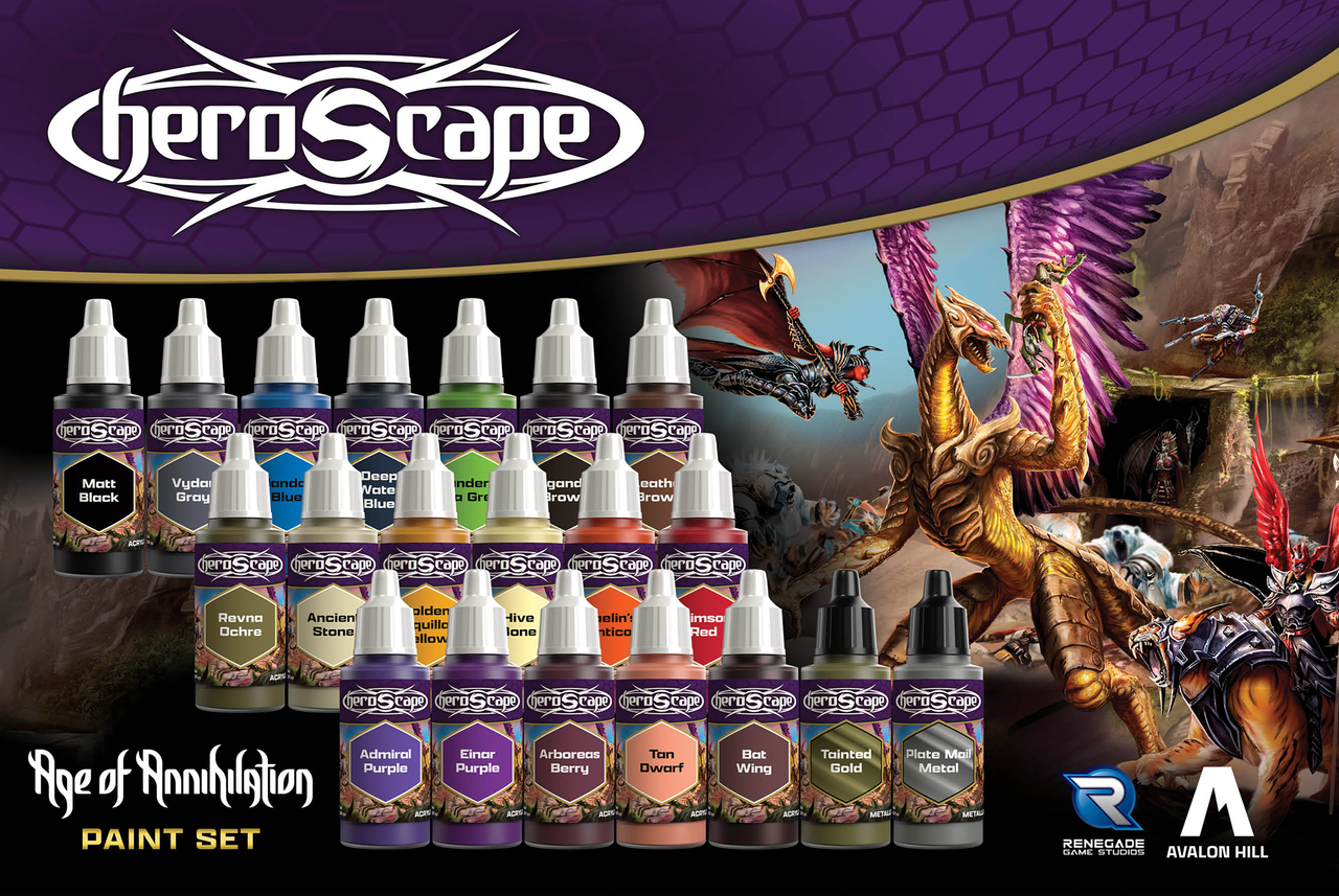 RGS - Heroscape: Age of Annihilation Paint Set - EN
