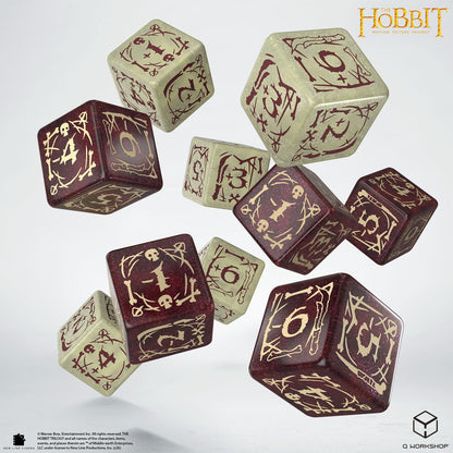 Q Workshop - The Hobbit: D6 Dice Set: Goblins (10 pieces)