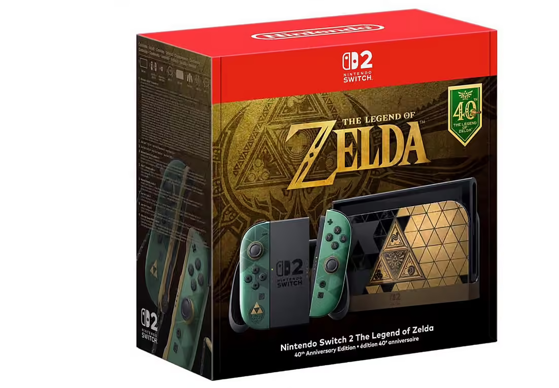 Nintendo Switch 2 - NSW2 Konsole Zelda Edition - The Legend of Zelda-Edition