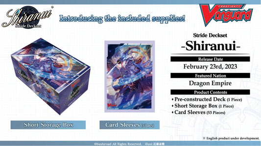 Cardfight!! Vanguard - Special Series 09: Stride Deckset -Shiranui- [VGE-D-SS09] - EN