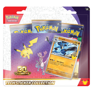 Pokémon (PKM) - 30 Jahre Tech-Sticker-Kollektion - DE
