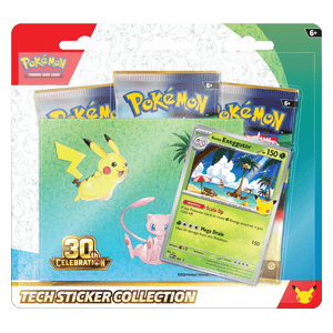 Pokémon (PKM) - 30 Jahre Tech-Sticker-Kollektion - DE