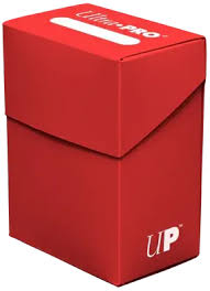 Ultra Pro Deck Box Red (Rot) 80+