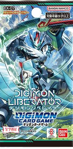 Digimon Card Game (DCG) - Digimon Liberator [EX07] - Booster Display (24 Booster Packs) - EN