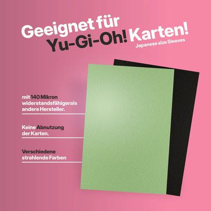 Baba Sleeves - Matte Grüne / Green Hüllen Japan Size (60 Sleeves)