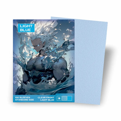 Baba Sleeves - Matte Hellblaue / Light Blue Hüllen Standard Size (100 Sleeves)
