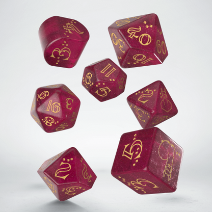 Q Workshop - Llama: Puffy 7pc RPG Dice Set