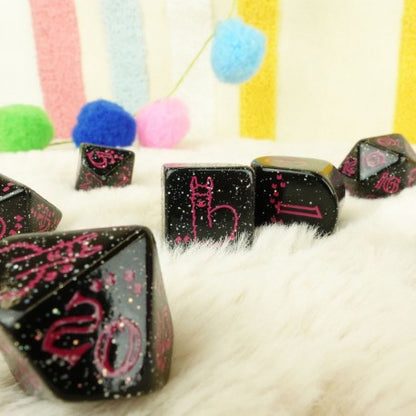 Q Workshop - Llama: Spitty 7pc RPG Dice Set