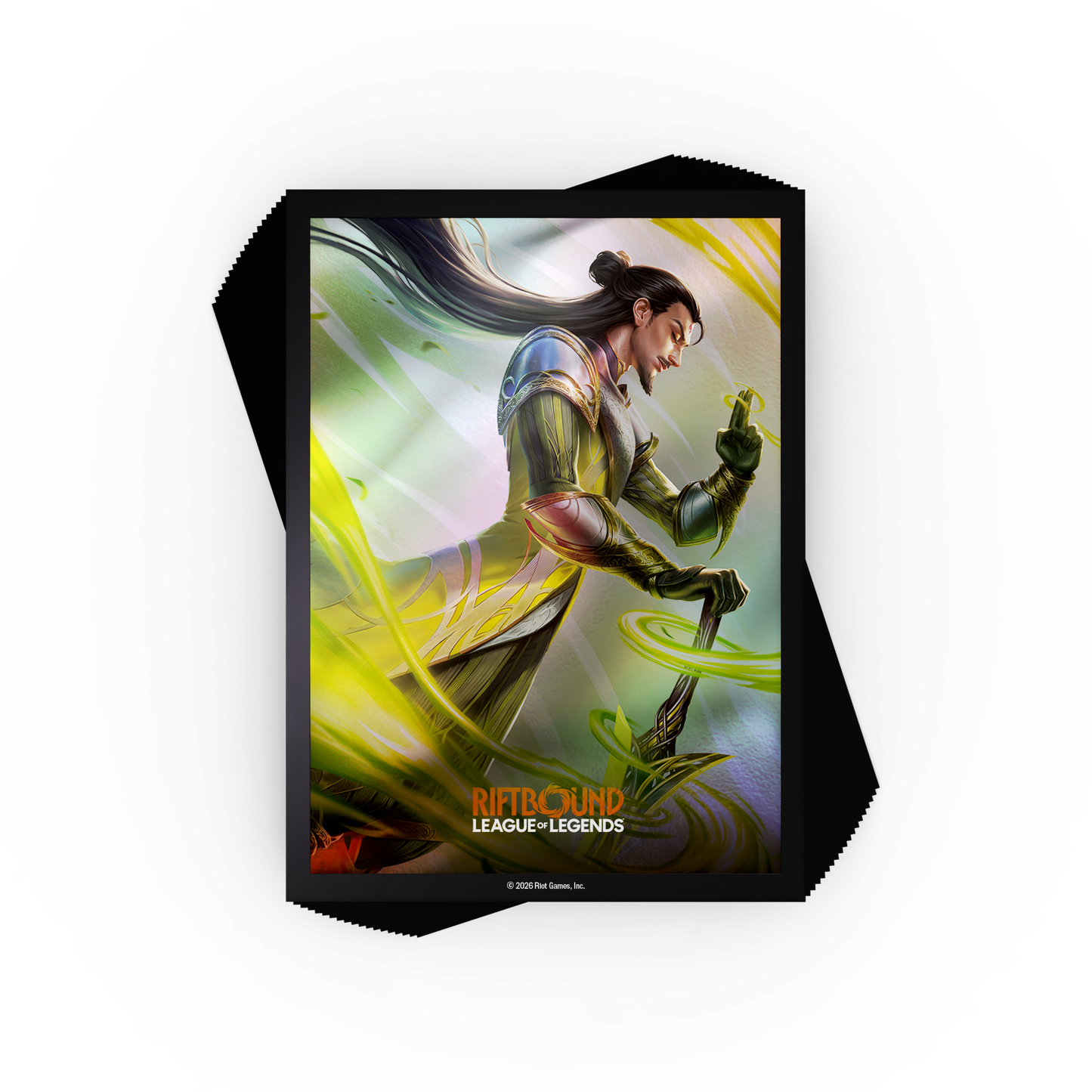 Riftbound: League of Legends TCG - Unleashed Art Sleeves: Master Yi, Wuju Master (100 Sleeves)