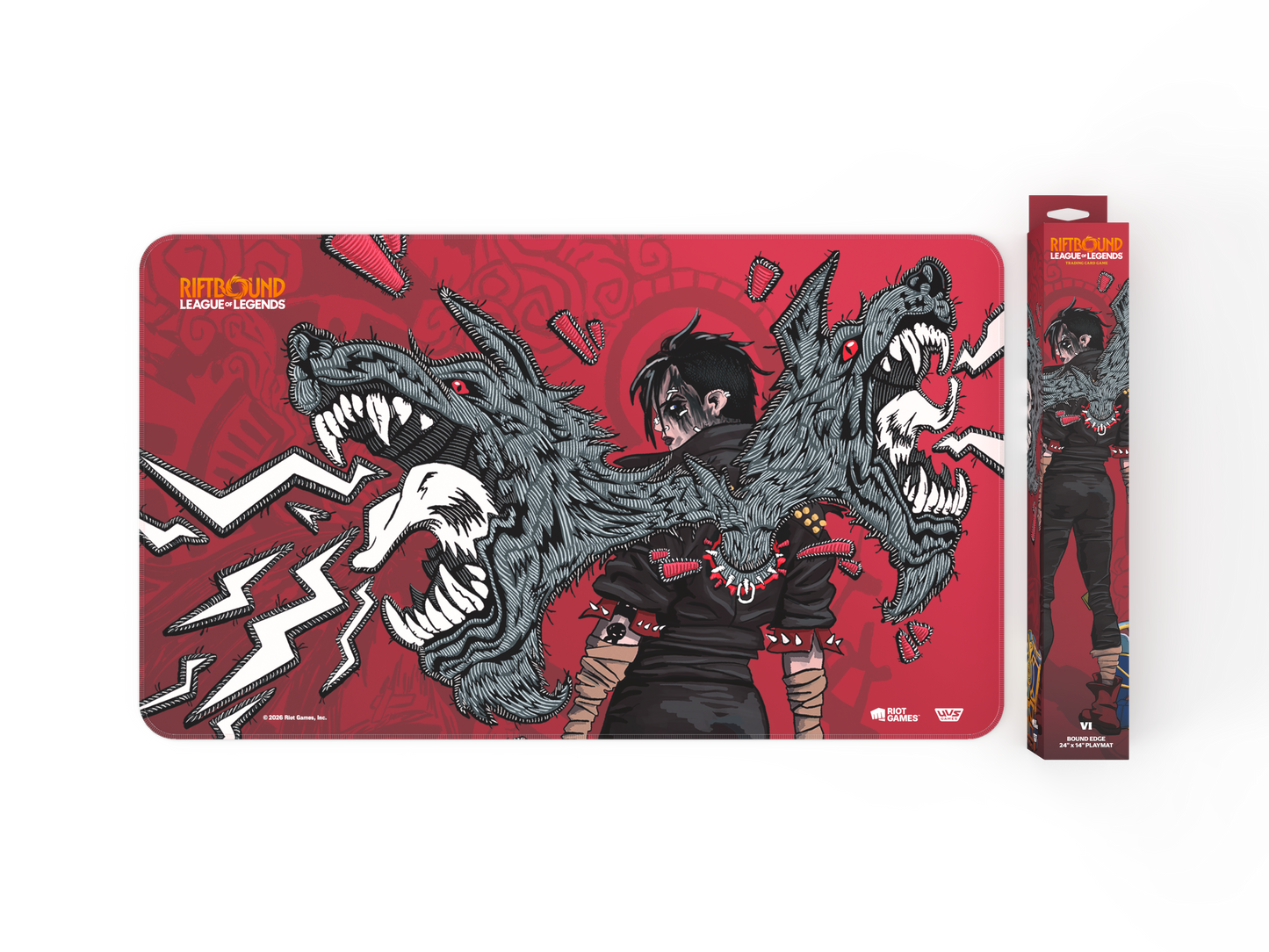 Riftbound: League of Legends TCG - Unleashed Playmat 1: Vi, Piltover Enforcer