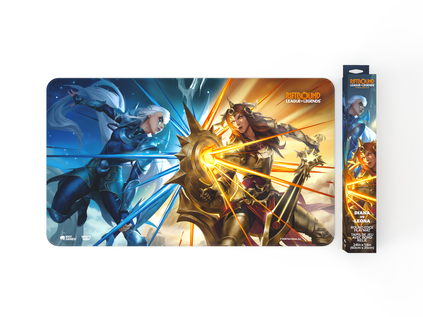 Riftbound: League of Legends TCG - Vendetta Playmat: Diana vs Leona