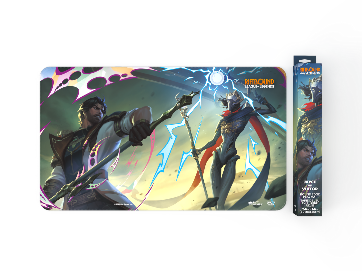 Riftbound: League of Legends TCG - Vendetta Playmat: Jayce vs Viktor