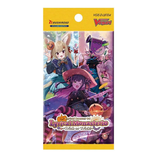 Cardfight!! Vanguard - Lyrical Booster 04: Lyrical Monasterio ~Trick or Trick!~ [VGE-D-LBT04] - Booster Display (16 Booster Packs) - EN
