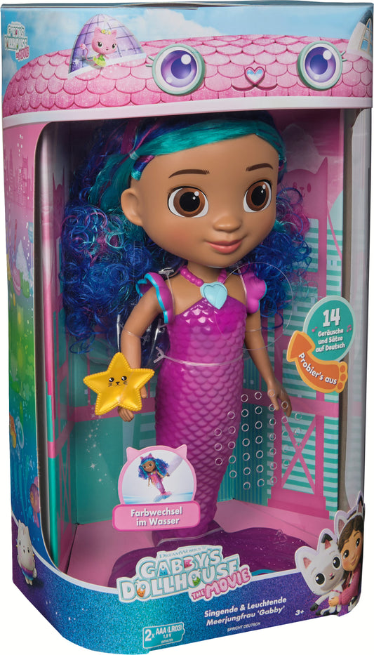 Gabby's Dollhouse - Feature Gabby Mermaid Puppe
