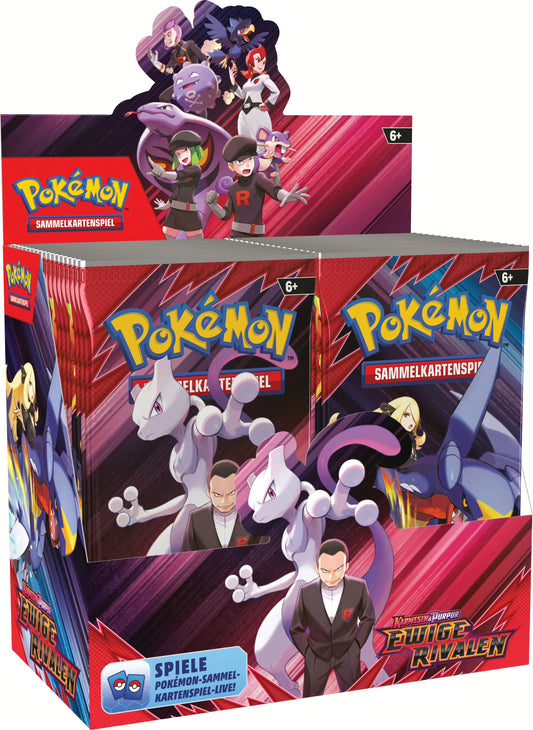 Pokémon (PKM) - Karmesin & Purpur 10 - Ewige Rivalen (KP10) - Booster Display (36 Booster) - DE