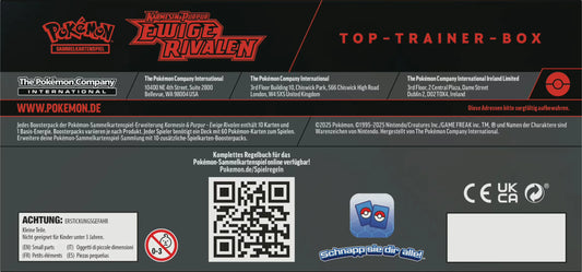 Pokémon (PKM) - Karmesin & Purpur 10 - Ewige Rivalen (KP10) - Elite | Top Trainer Box - DE