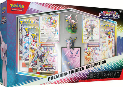 Pokémon (PKM) - Karmesin & Purpur 8.5 - Prismatische Entwicklungen - Premium-Figuren-Kollektion - DE