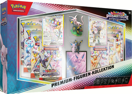 Pokémon (PKM) - Karmesin & Purpur 8.5 - Prismatische Entwicklungen - Premium-Figuren-Kollektion - DE