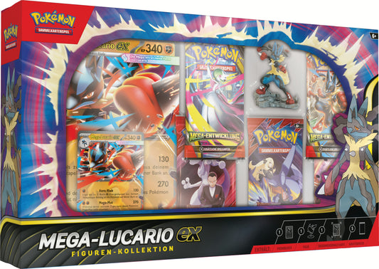 Pokémon (PKM) - Mega-Entwicklung (ME01) - Mega-Lucario Figuren-Kollektion - DE