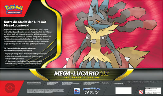 Pokémon (PKM) - Mega-Entwicklung (ME01) - Mega-Lucario Figuren-Kollektion - DE