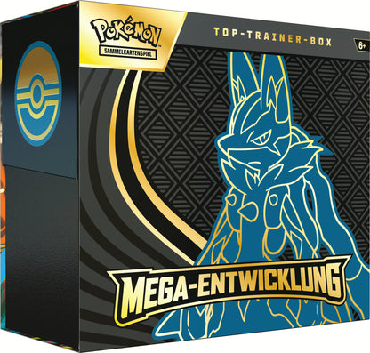 Pokémon (PKM) - Mega-Entwicklung 01 - Lucario - Elite | Top Trainer Box - DE