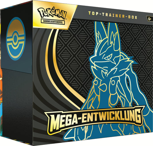 Pokémon (PKM) - Mega-Entwicklung 01 - Lucario - Elite | Top Trainer Box - DE