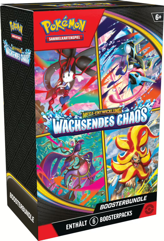 Pokémon (PKM) - Mega-Entwicklung - Wachsendes Chaos! (ME04) - Booster Bundle - DE