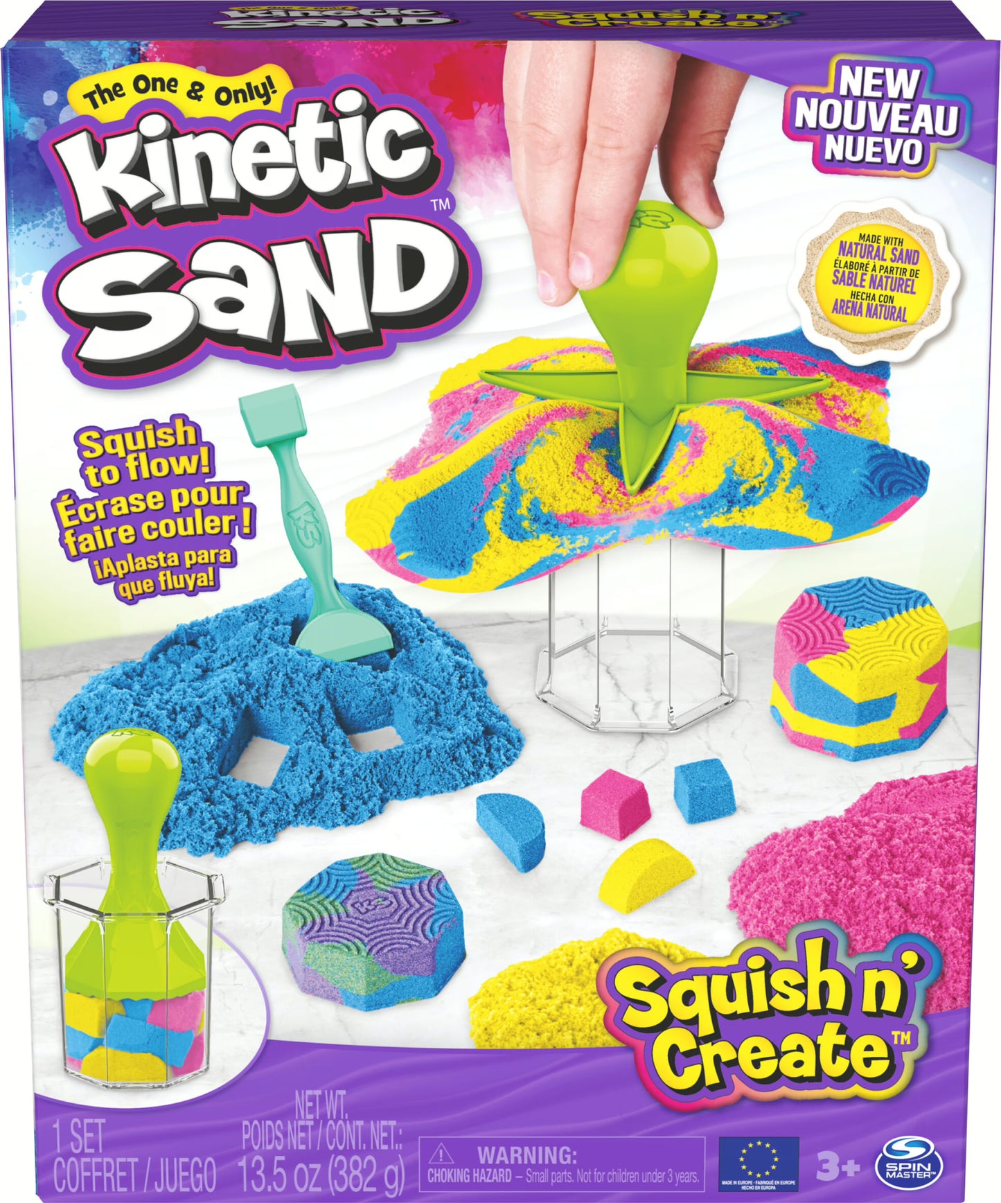 Kinetic Sand - Squish N Create (383g)