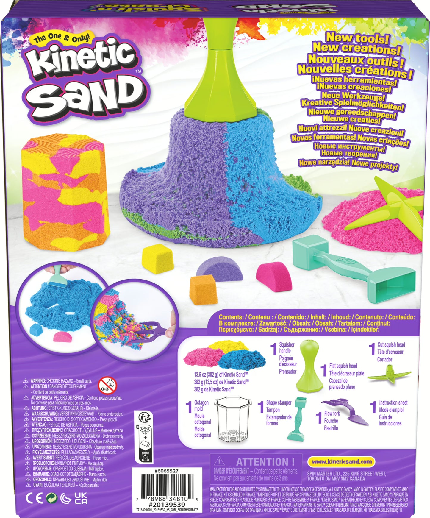Kinetic Sand - Squish N Create (383g)