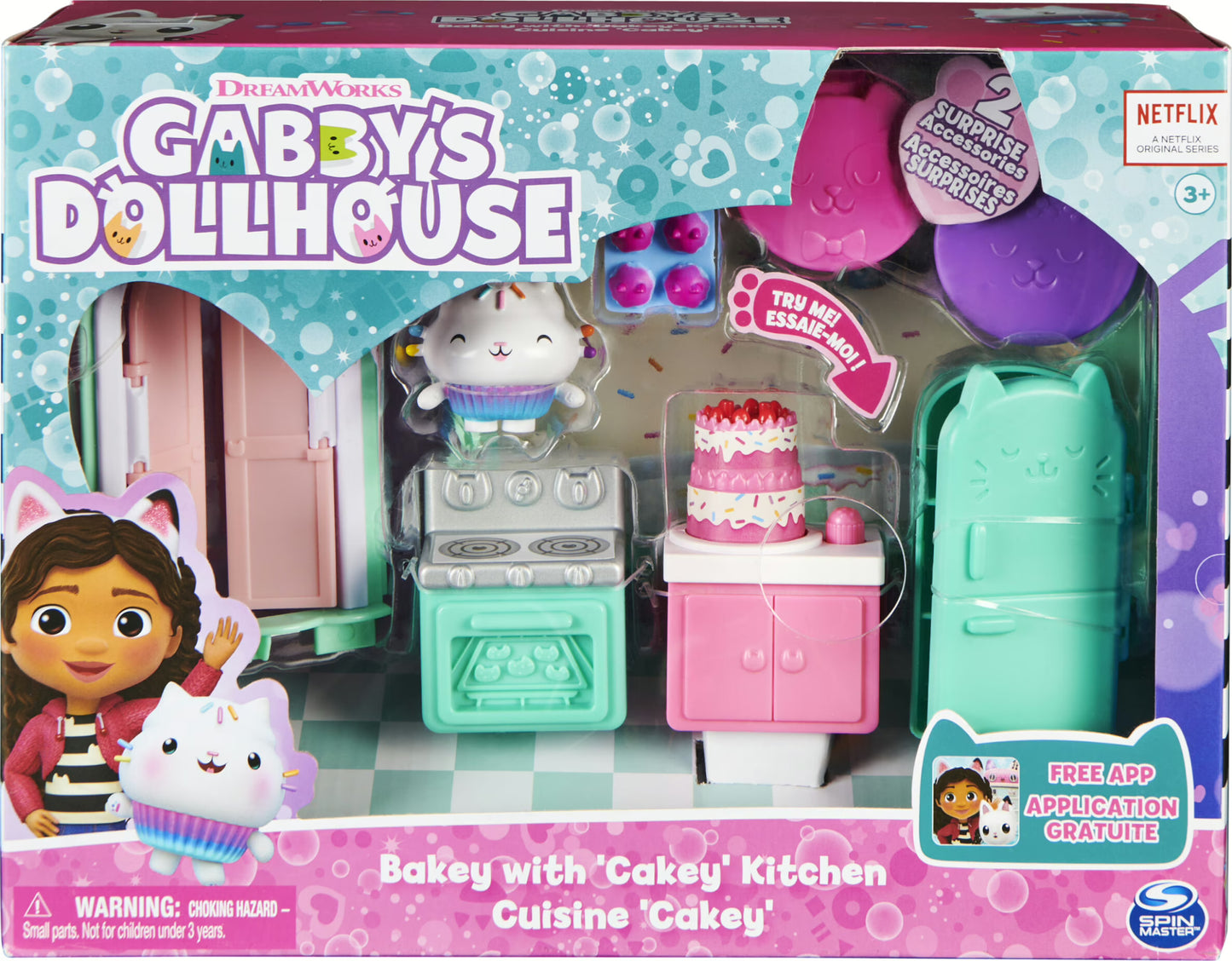 Gabby's Dollhouse - Deluxe Room Cakeys Küche