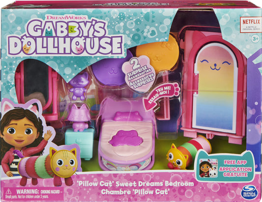 Gabby's Dollhouse - Deluxe Room Pillow Cats Schlafzimmer