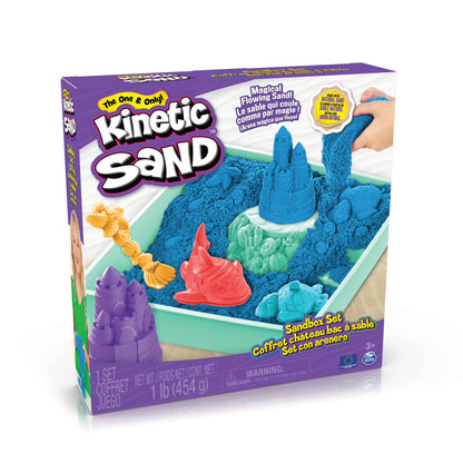 Kinetic Sand - Sand Box Set Blau (454g)