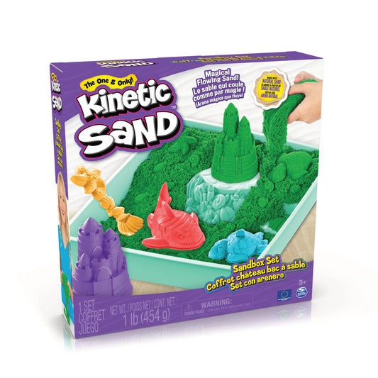 Kinetic Sand - Sand Box Set Grün (454g)