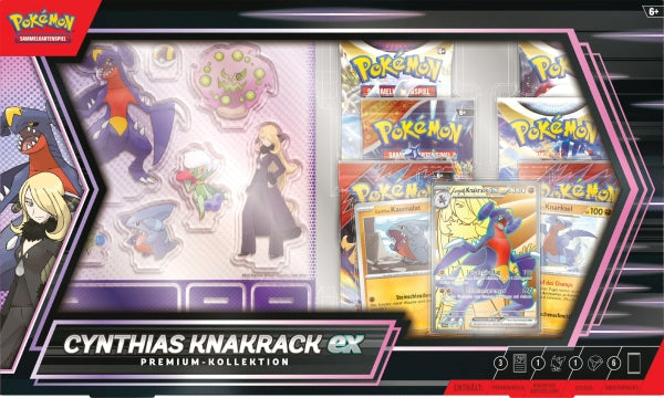 Pokémon (PKM) - Ewige Rivalen - Cynthias Knakrack-ex Premium Kollektion / Box - DE
