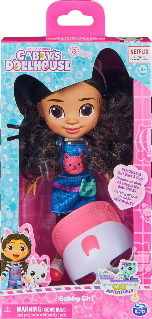 Gabby's Dollhouse - Gabby Girl Urlaubs-Puppe (Cat Adventures)