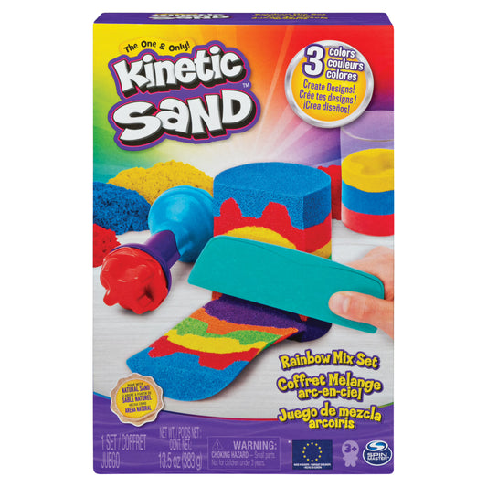 Kinetic Sand - Rainbow Mix Set (383g)