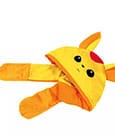 Final Fantasy XIV Schal mit Kapuze Carbuncle Topaz
