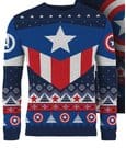 Captain America Christmas Pullover