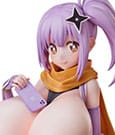 A Ninja and an Assassin Under One Roof PVC Statue 1/4 Diecut Sticker Satoko Kusagakure Huge-Breasted Ver. 23 cm